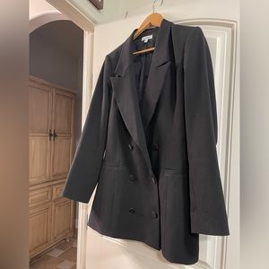 Good American double breasted blazer.